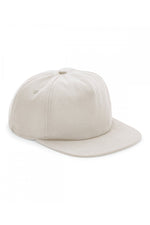 Organic cotton unstructured 5-panel cap