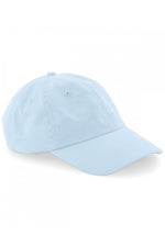 Low-profile 6-panel dad cap