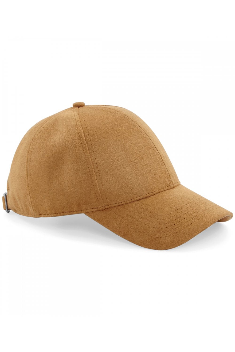 Faux suede 6-panel cap