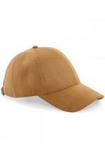 Faux suede 6-panel cap