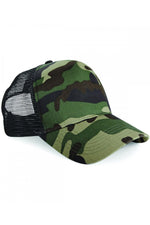 Camo snapback trucker