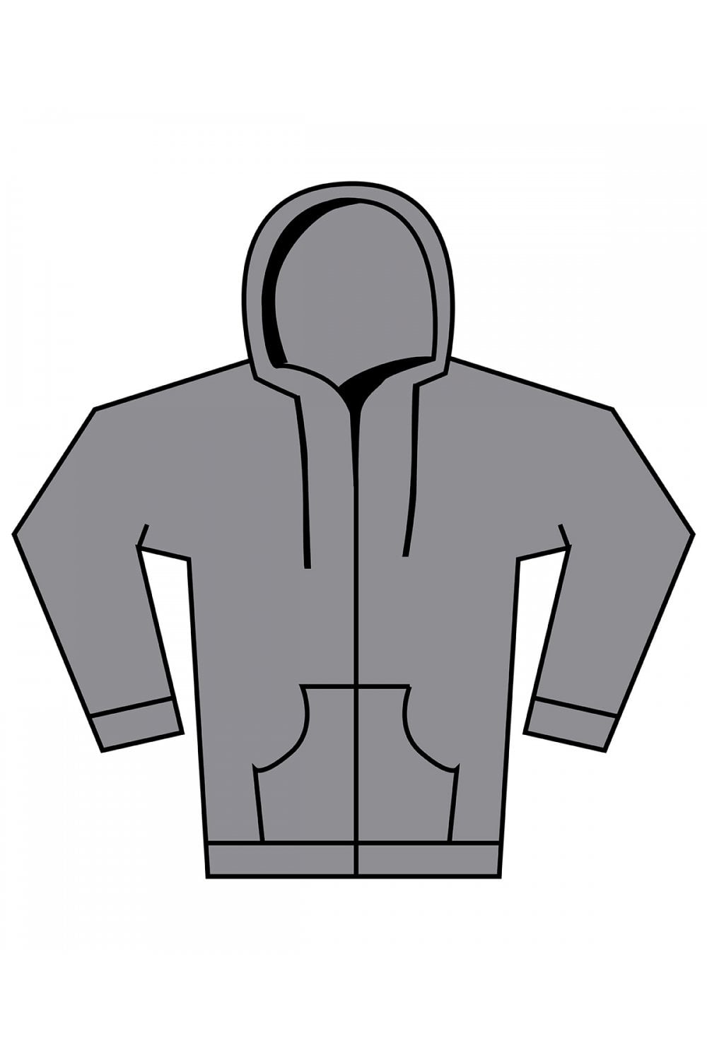 Softstyle™ midweight fleece adult full-zip hooded sweatshirt