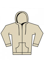 Softstyle™ midweight fleece adult full-zip hooded sweatshirt