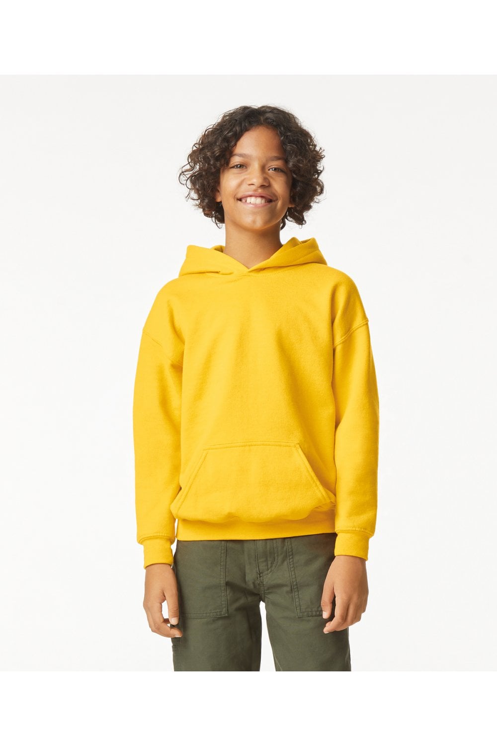 Softstyle™ midweight fleece youth hoodie