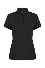 Women’s recycled polyester polo shirt