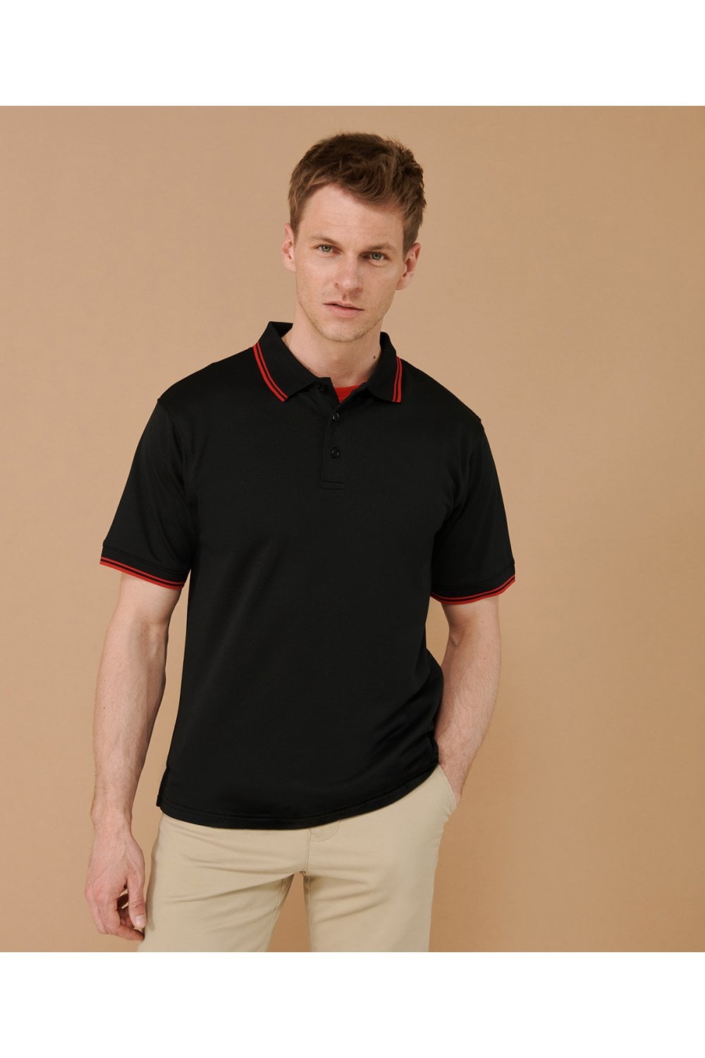 Double tipped Coolplus® polo shirt