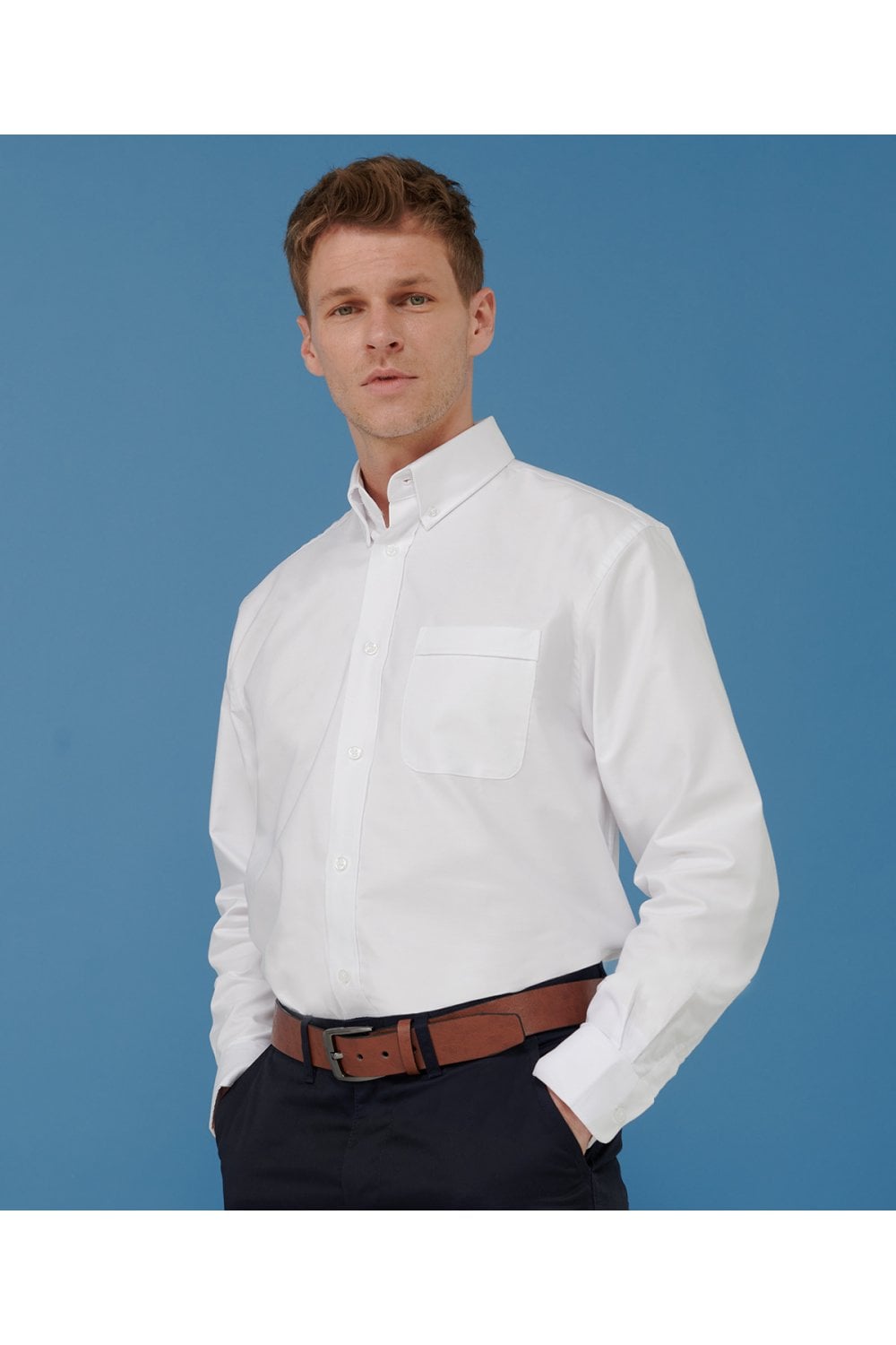 Long sleeve classic Oxford shirt