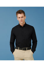 Modern long sleeve Oxford shirt