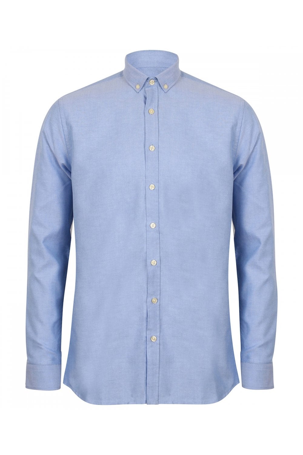 Modern long sleeve Oxford shirt