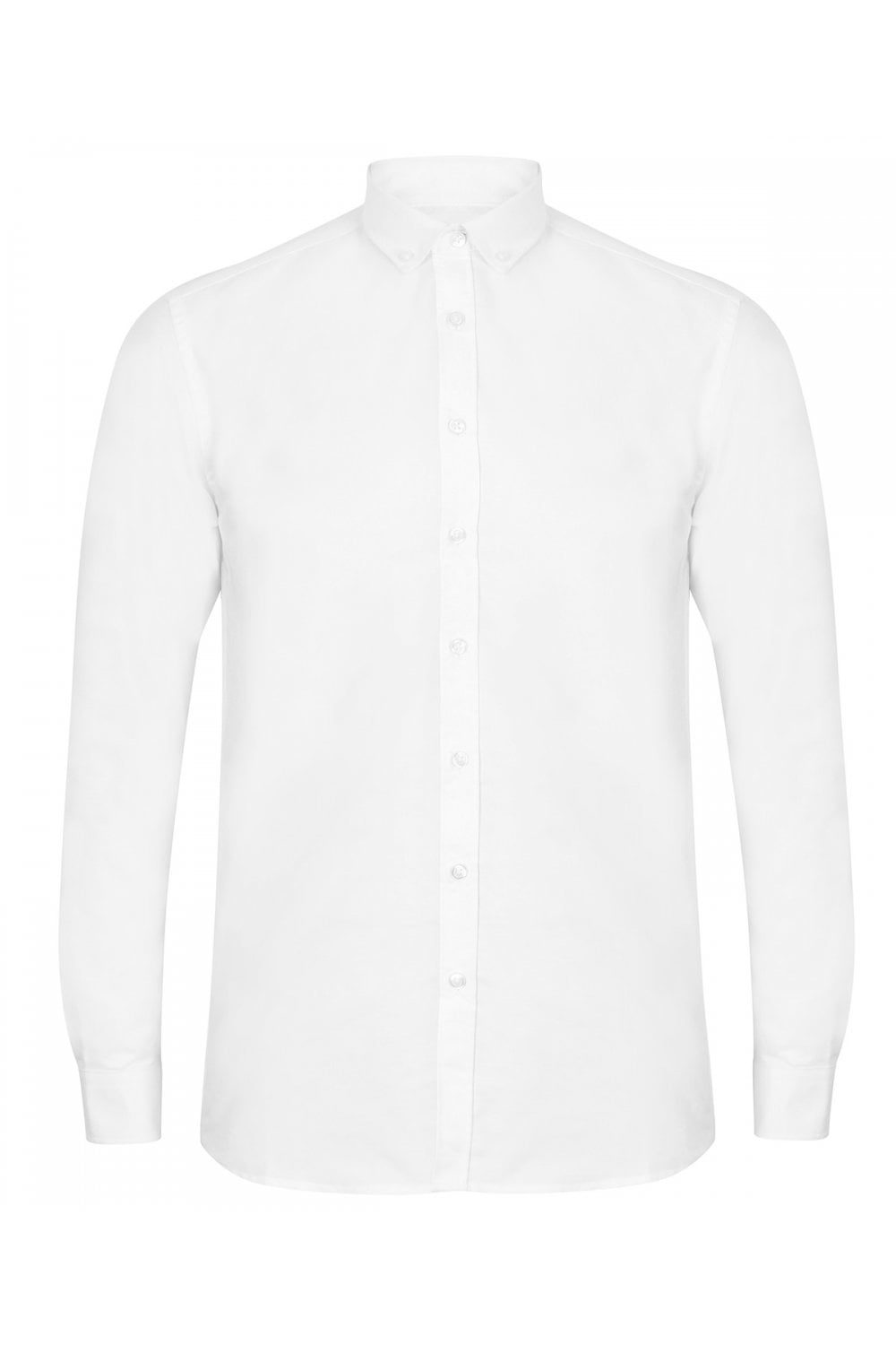 Modern long sleeve Oxford shirt