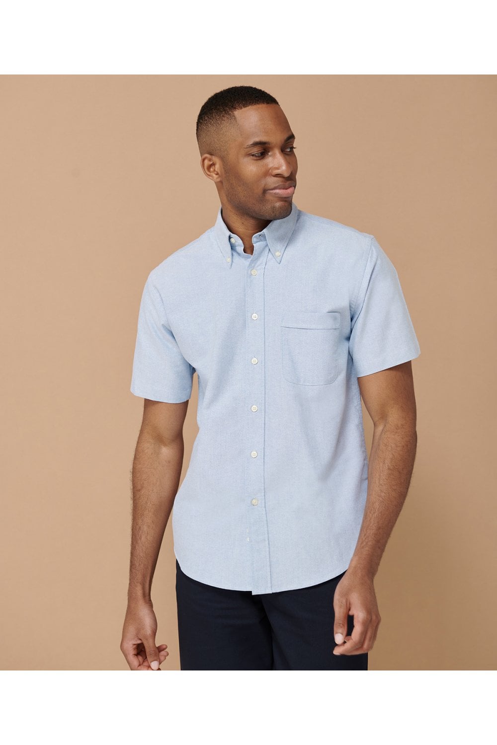 Short sleeve classic Oxford shirt