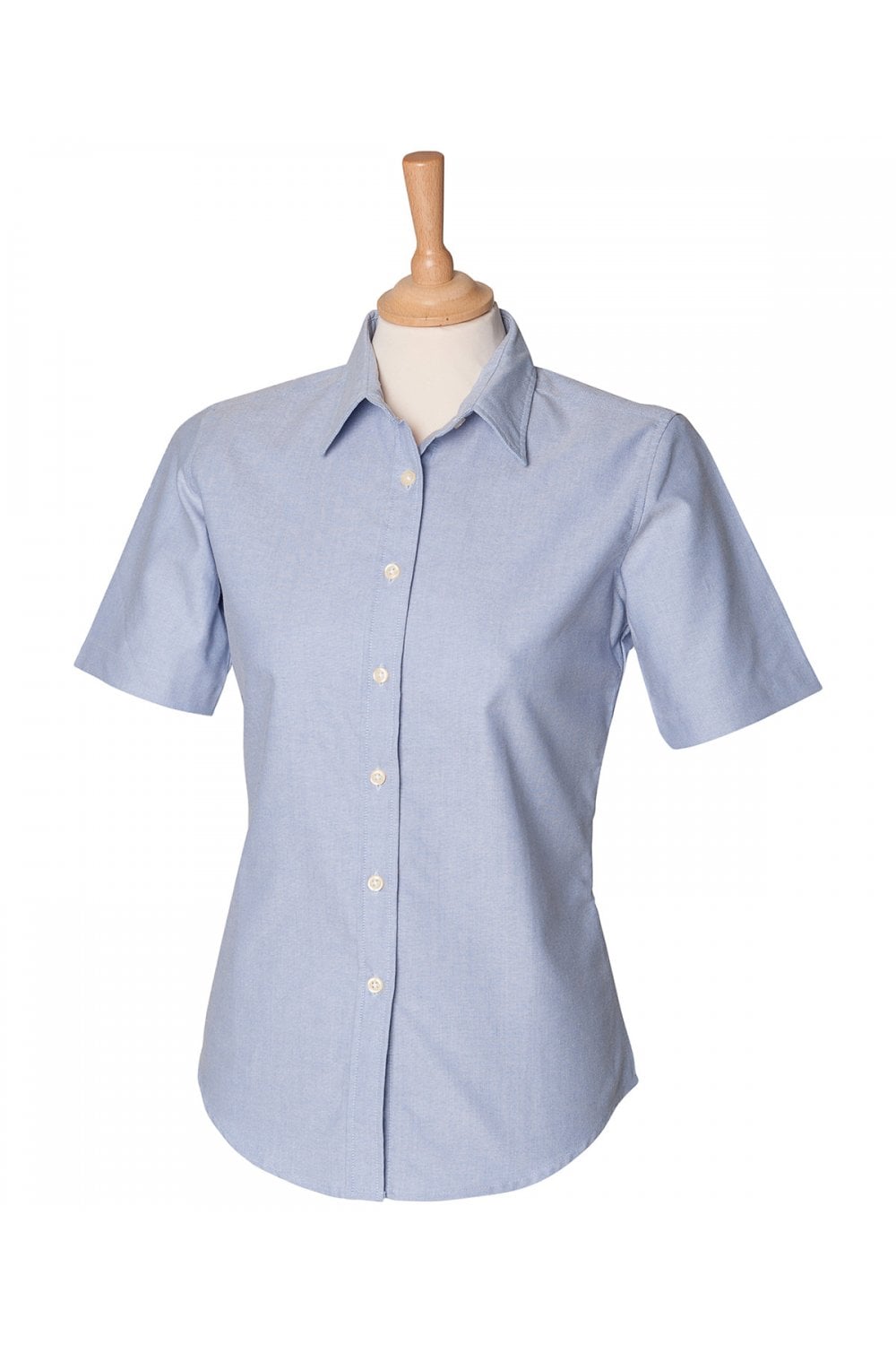 Women's short sleeve classic Oxford shirt