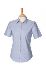 Women's short sleeve classic Oxford shirt