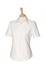 Women's short sleeve classic Oxford shirt