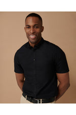 Modern short sleeve Oxford shirt