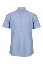 Modern short sleeve Oxford shirt