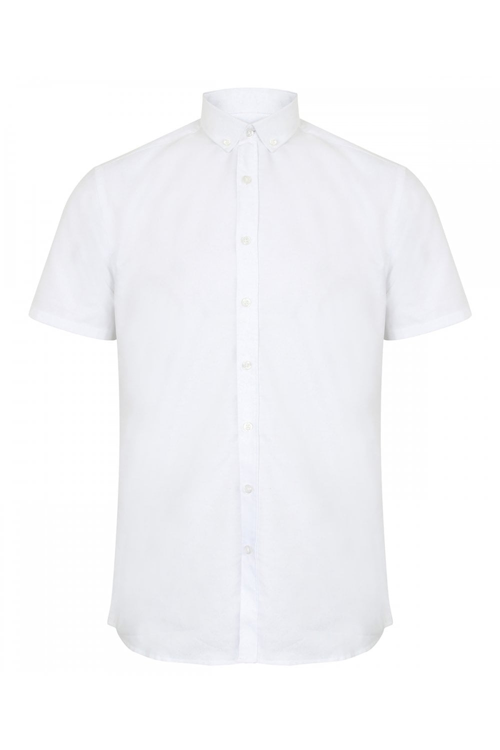 Modern short sleeve Oxford shirt