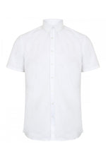 Modern short sleeve Oxford shirt