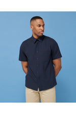 Wicking antibacterial short sleeve shirt