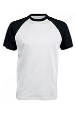 Baseball Short-sleeved two-tone T-shirt