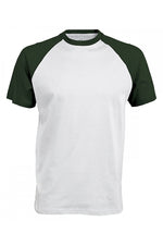 Baseball Short-sleeved two-tone T-shirt